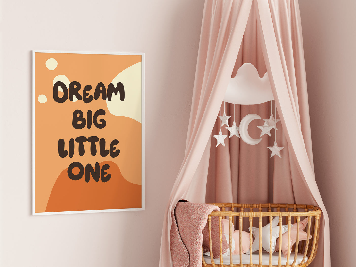 Dream big little one - Bluey Inspired Wall art