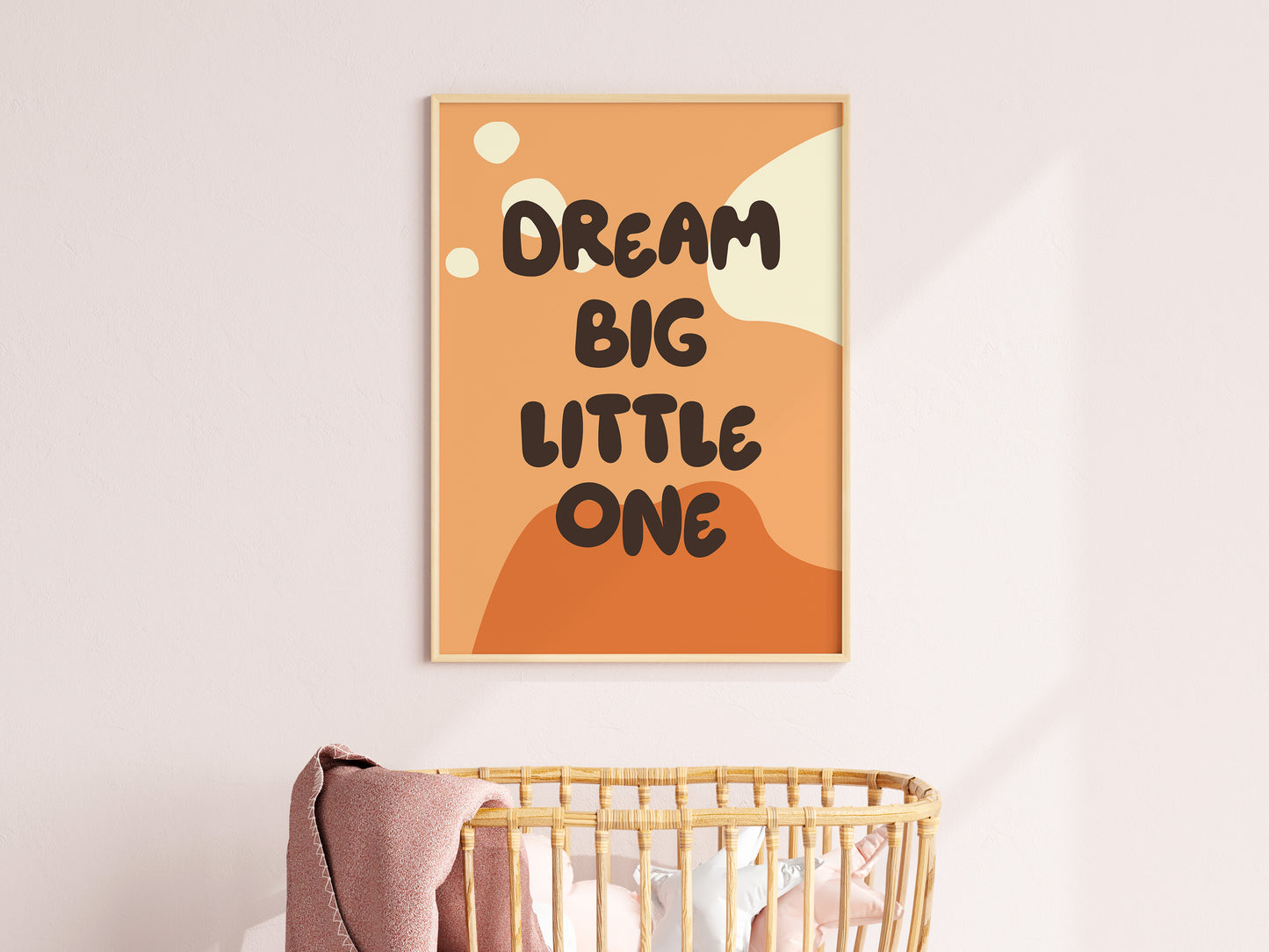 Dream big little one - Bluey Inspired Wall art